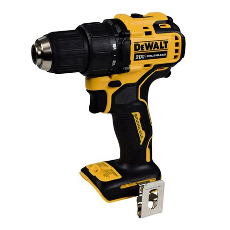 dewalt max   brushless compact atomic drilldriver dcdb bare tool  battery