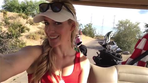 Golf Star Deemed Too Sexy For Sport Hits Out At New ‘cleavage’ Ban