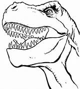 Trex Coloring Pages Kids sketch template