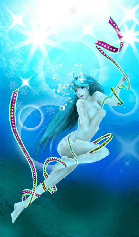Original Absurdres Highres Tagme 1girl Barefoot Nude Underwater
