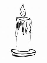 Candle Coloring Pages Light Birthday Color Candles Sketch Printable Kids Book Template Clipart Outline Baptism Print Drawing Cartoon Christmas Burning sketch template