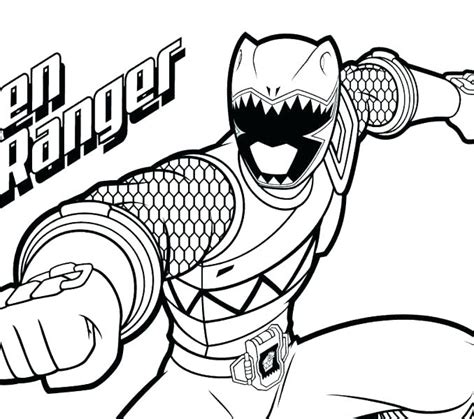 red ranger coloring page  getcoloringscom  printable colorings