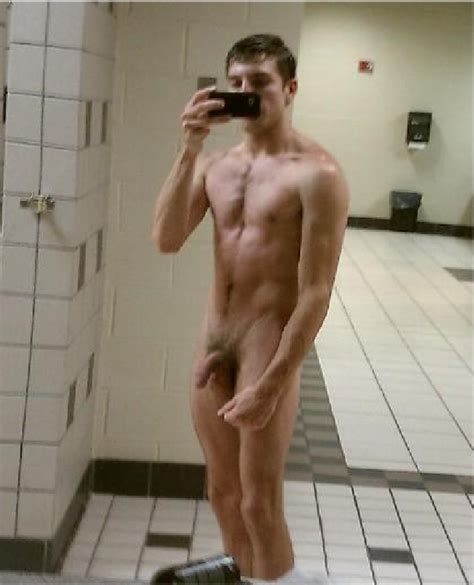 nude gym shower