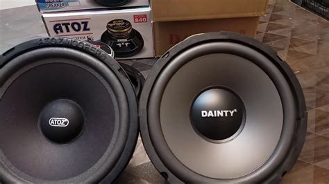 8 Inch Woofer Speaker Dainty Atoz Good Audios Speakers Youtube