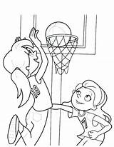 Coloring Basketball Pages Nba Printable Girls Players Player Jersey Girl Two Court College Getcolorings Ncaa James Drawing Team Color Getdrawings sketch template