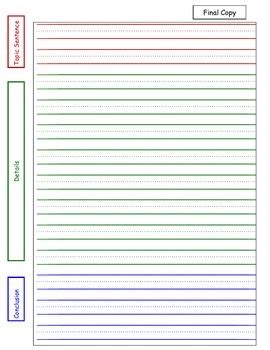 paragraph writing template  apple kays tpt
