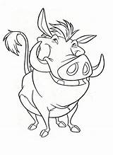 Lion King Pumba Coloring Pages Disney Timon Pumbaa Drawing Drawings Simba Character Deviantart Print Characters Printable Warthog Cartoon Rajz Color sketch template