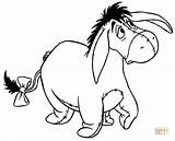 Coloring Pages Eeyore Left Side His Looks sketch template