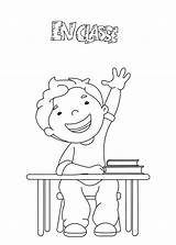 Eleve Coloriage Coloring Ecole Pages Gif Book Coloriages sketch template