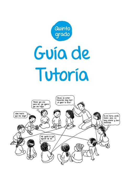 sesiones de tutorÍa de 5° grado primaria