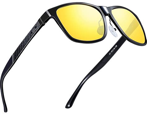 attcl men s hd night driving glasses sunglasses for men night 8587