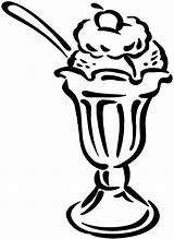 Ice Cream Sundae Coloring Pages Drawing Color Getcolorings Mickey Mouse Getdrawings Astounding Clipartmag Dish Popular sketch template