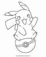 Pikachu Pokemon Coloring Pages Cute Getdrawings sketch template