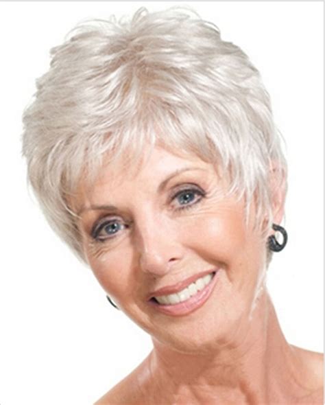 short gray hairstyle images and hair color ideas for older