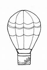 Air Hot Coloring Balloon Pages Getcolorings Detailed sketch template