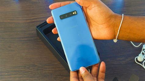 samsung galaxy   blue quick unboxing youtube