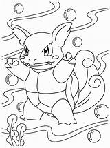 Pokemon Coloring Pages Water Para Wartortle Colorear Printable Dibujos Sheets Colouring Color Electric Dragon Pintar Getcolorings Online Om Dibujo Seleccionar sketch template