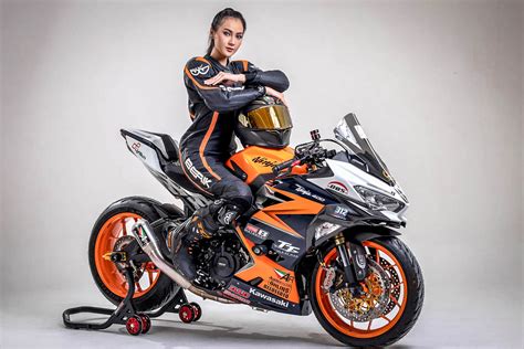 modifikasi super cantik ninja  fi motoblast