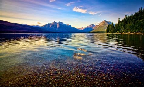 lake mcdonald largest lake  glacier national park charismatic planet