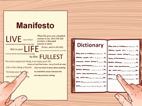 ways  write  manifesto wikihow