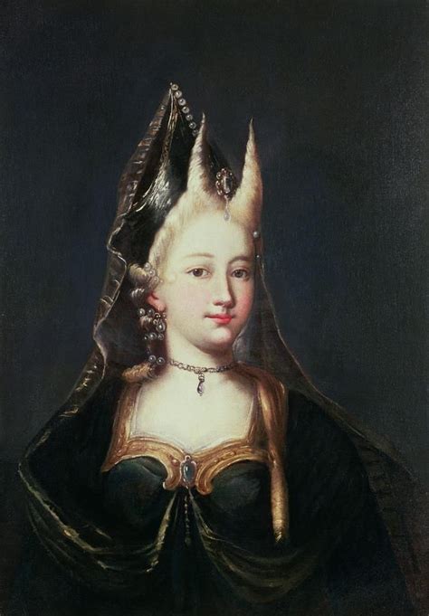 A Horned Witch 18th Century French School Private
