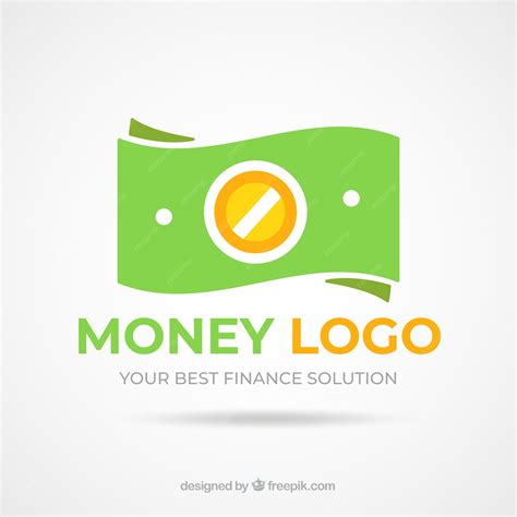 premium vector money logo concept