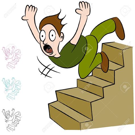 clipart man falling   cliparts  images