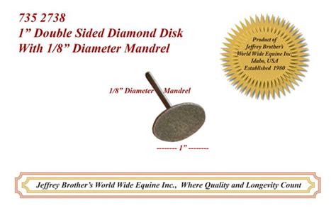 diamond disk double sided