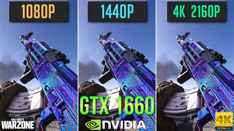 warzone p  p  p  nvidia gtx  graphics  performance comparison
