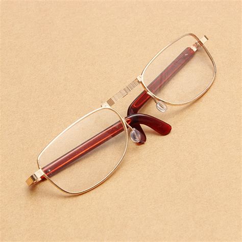 folding fold up compact reading glasses fatigue relieve eyewear