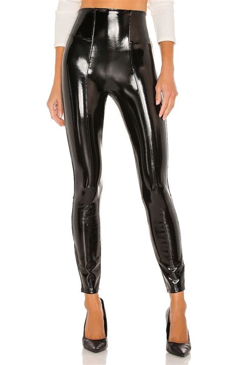 faux patent leather leggings in 2021 patent leather leggings spanx