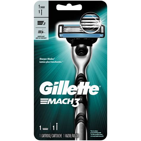 gillette mach male premium razor  count