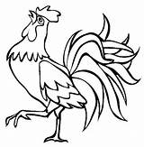 Rooster Crowing Roosters Galos Clipartmag Clipartbest Idéias Branco Prato Arvore sketch template