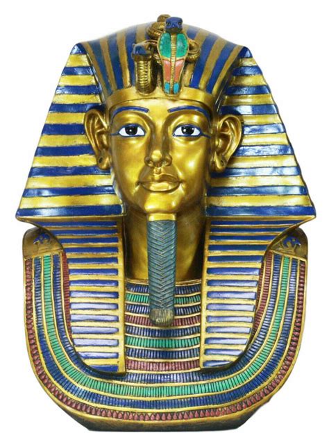 Ancient Egyptian Decorative Large King Tut Bust 19 H