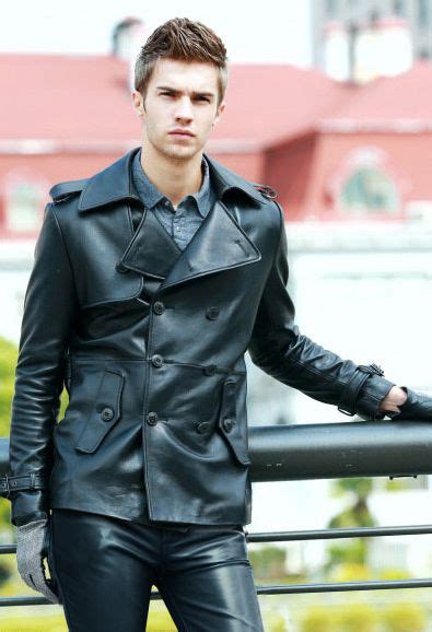 1000 images about leather jackets cute men on pinterest hot guys leather outfits and leather