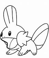 Pokemon Coloring Pages Mudkip Easy Poochyena Umbreon Water Type Color Axew Drawing Kids Printable Celebi Charizard Fennekin Colouring Cute Getcolorings sketch template