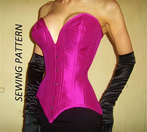 corset sewing pattern waist training corset pattern cosplay