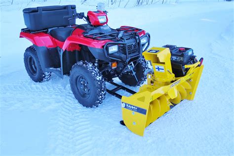 rammy snowblower  atv ec  cm electric start electric control rammy