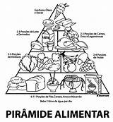 Alimentar Pirâmide Piramide Desenho Tigre Colorironline sketch template