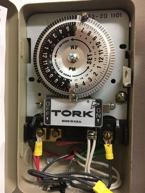 tork  timer  switch   box   outdoor lights   switch onoff