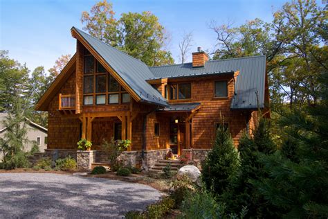 hoopes home rustic exterior   lai incorporated