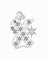 Christmas Coloring Pages Alphabet Popular Coloringhome sketch template