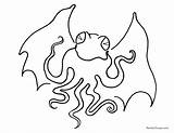 Cthulhu Designlooter sketch template