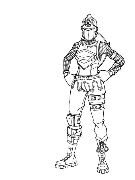 fortnite skin coloring pages  hand drawing  printable