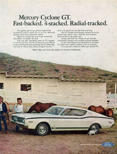model year madness 10 classic ads from 1968 the daily