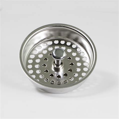 kohler style kitchen sink  stainless steel basket strainer drain stopper  ebay