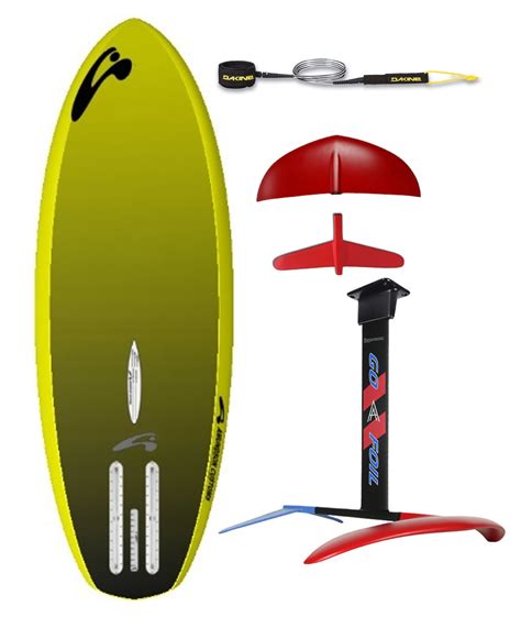 amundson gofoil hydrofoil surfboard package