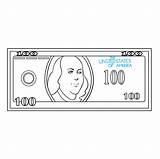 Dollar Drawing 100 Draw Bill Paintingvalley Drawings sketch template