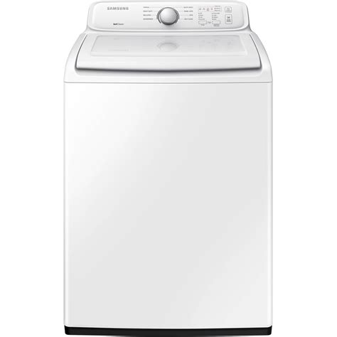 samsung  cu ft top load  clean washer washers dryers