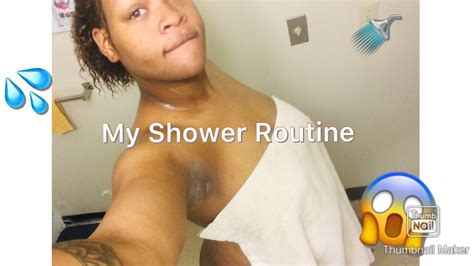 my shower routine youtube